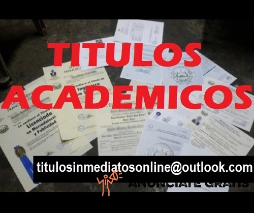 Titulos academicos inmediatos