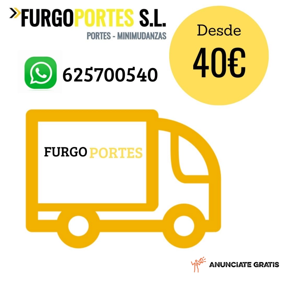Portes + Moncloa↔625700540 (Desde 40€)