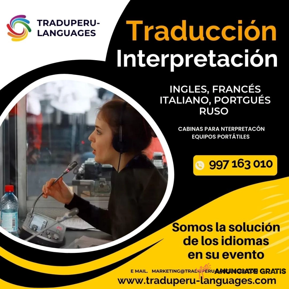 Traduperu-languages / traduccion en Lima, Cusco Perú