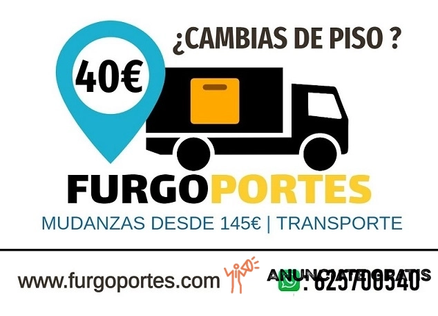Mudanza Hortaleza 625-700540→ Precios desde 50€