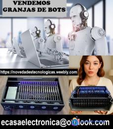 VENDO GRANJAS DE BOTS ENVIO NACIONAL E INTERNACIONAL